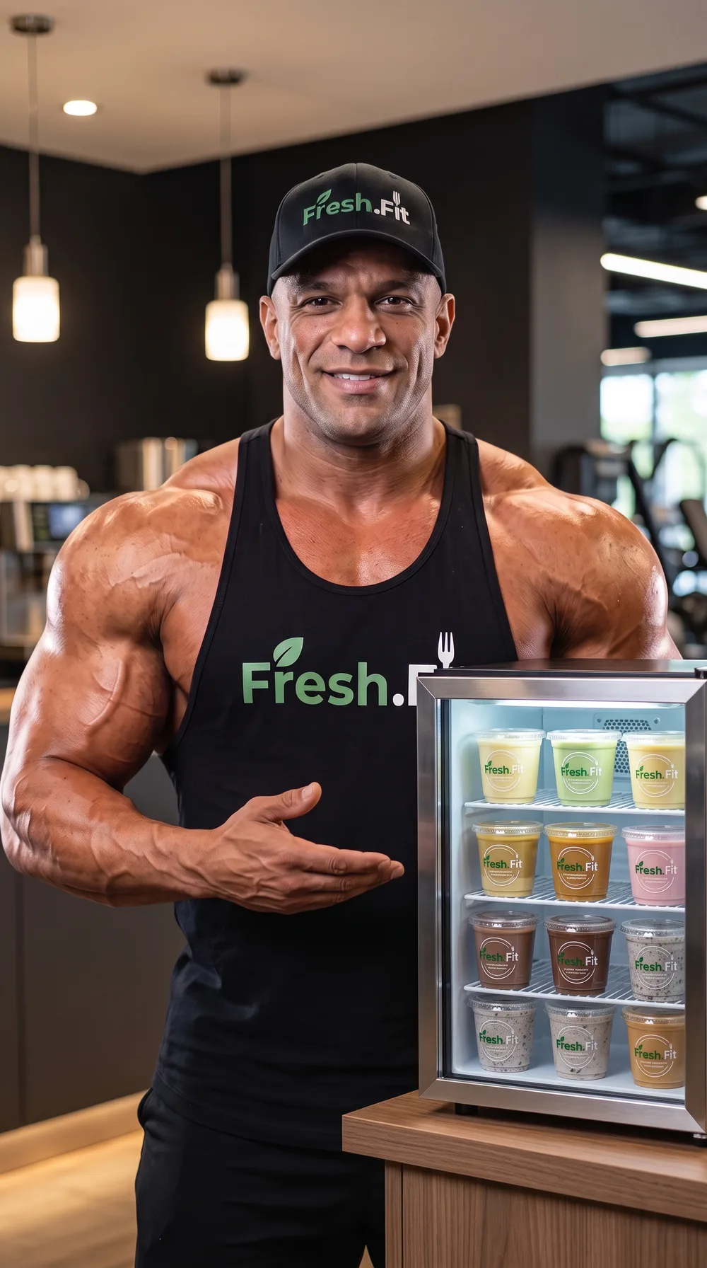 ثلاجة كاونتر للـ gym